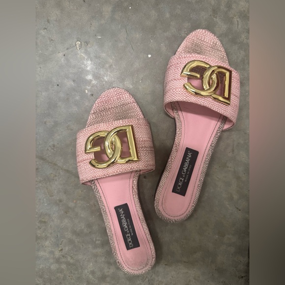 Dolce and Gabbana light pink slides - Picture 8 of 8